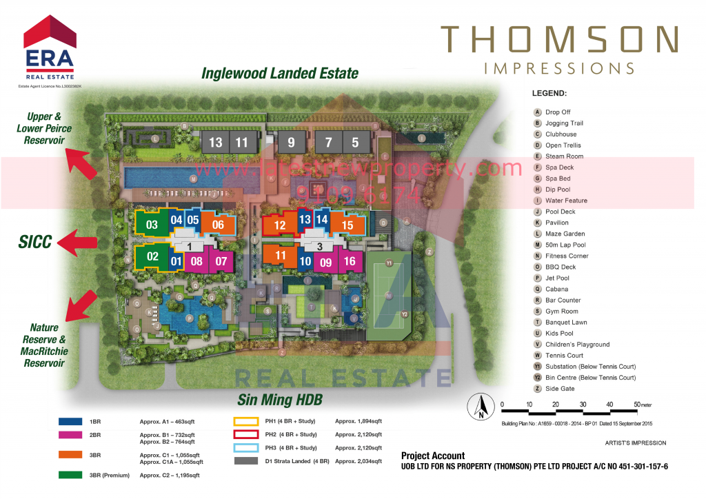 Thomson Impressions Site Plan WM